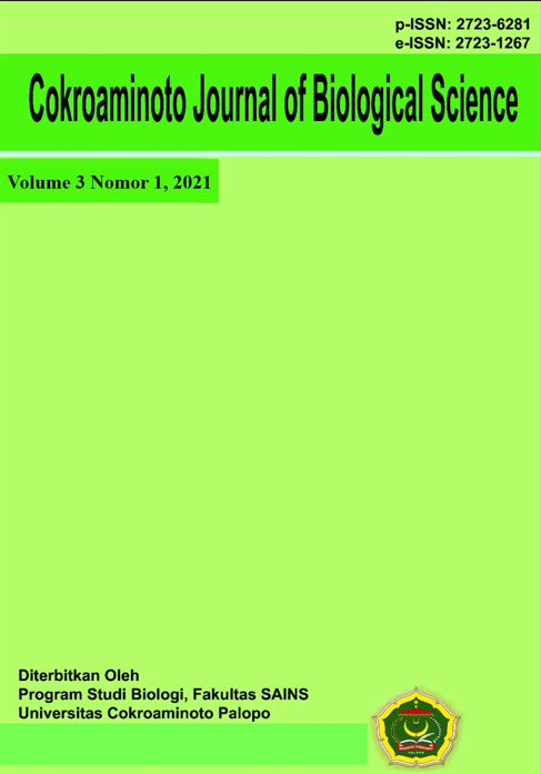 Cokroaminoto Journal of Biological Science